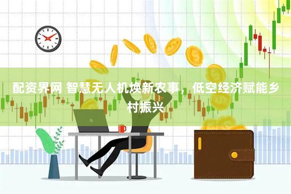 配资界网 智慧无人机焕新农事，低空经济赋能乡村振兴